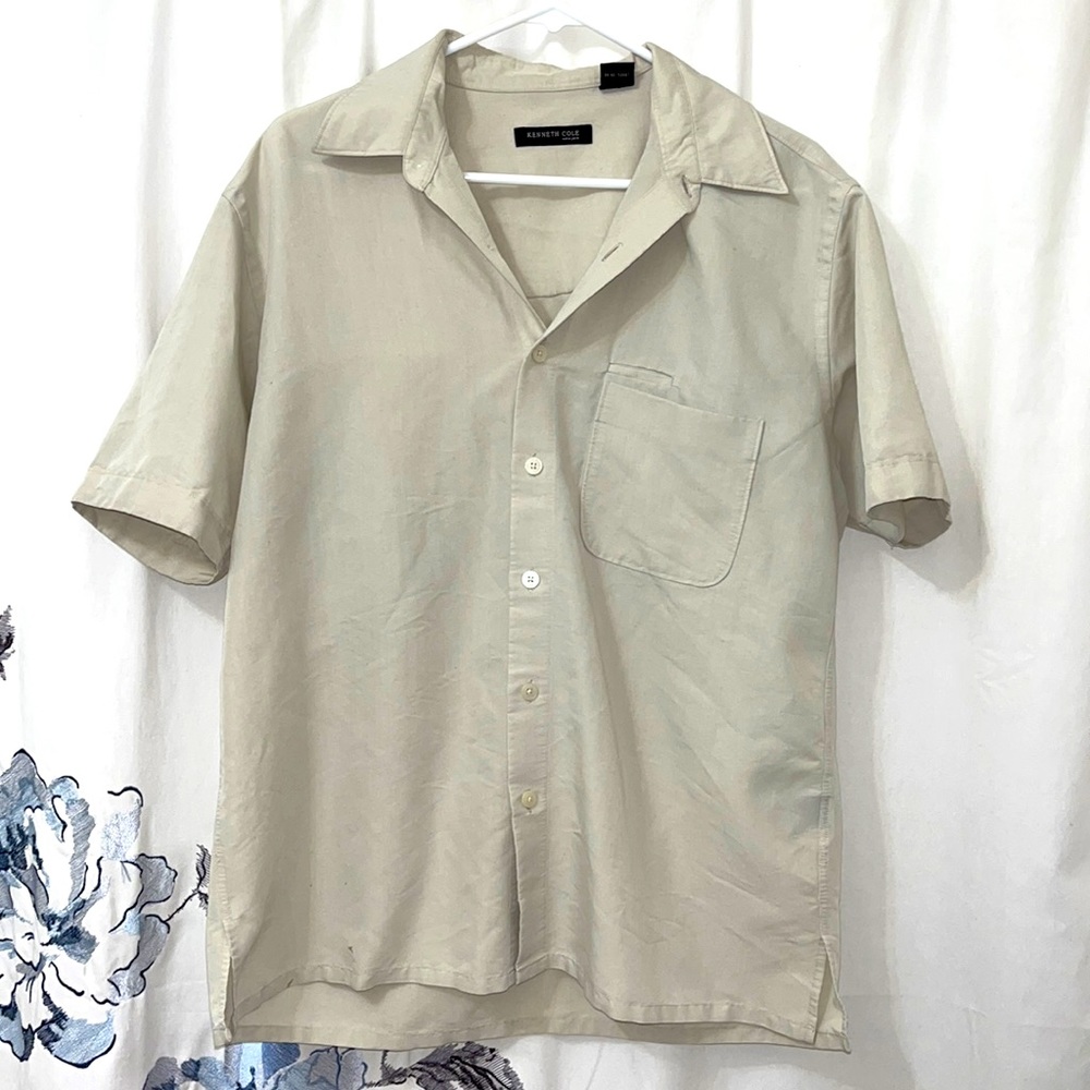 Kenneth Cole Button Down Short Sleeve